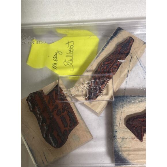 Stampin up stamp sets and dies Winds Of Grace 2007 Set of 3. Sailboat Missing. - Picture 3 of 3